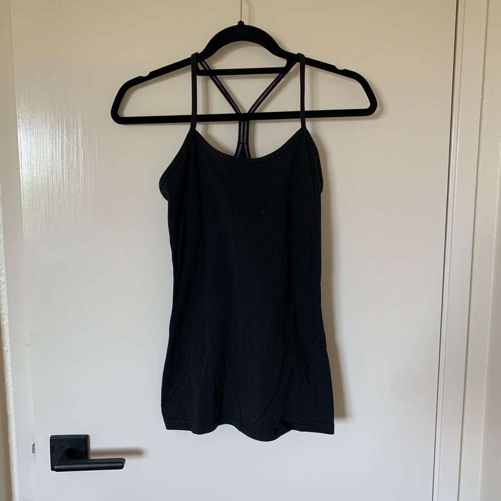 Lulu Lemon Black Tank